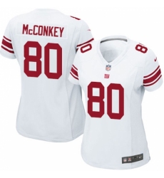 Women's Nike New York Giants #80 Phil McConkey Game White NFL Jersey