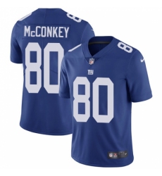 Youth Nike New York Giants #80 Phil McConkey Royal Blue Team Color Vapor Untouchable Limited Player NFL Jersey