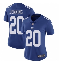 Women's Nike New York Giants #20 Janoris Jenkins Elite Royal Blue Team Color NFL Jersey