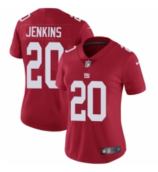 Women's Nike New York Giants #20 Janoris Jenkins Red Alternate Vapor Untouchable Limited Player NFL Jersey