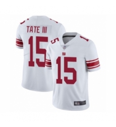 Youth New York Giants #15 Golden Tate III White Vapor Untouchable Limited Player Football Jersey