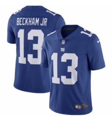 Men's Nike New York Giants #13 Odell Beckham Jr Royal Blue Team Color Vapor Untouchable Limited Player NFL Jersey