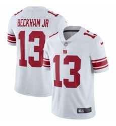 Men's Nike New York Giants #13 Odell Beckham Jr White Vapor Untouchable Limited Player NFL Jersey