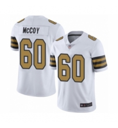 Youth New Orleans Saints #60 Erik McCoy Limited White Rush Vapor Untouchable Football Jersey