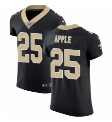 Men's Nike New Orleans Saints #25 Eli Apple Black Team Color Vapor Untouchable Elite Player NFL Jersey