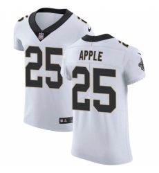 Men's Nike New Orleans Saints #25 Eli Apple White Vapor Untouchable Elite Player NFL Jersey