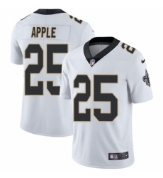 Men's Nike New Orleans Saints #25 Eli Apple White Vapor Untouchable Limited Player NFL Jersey