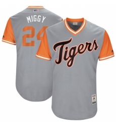 Men's Majestic Detroit Tigers #24 Miguel Cabrera 