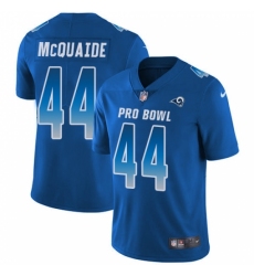 Men's Nike Los Angeles Rams #44 Jacob McQuaide Limited Royal Blue 2018 Pro Bowl NFL Jersey
