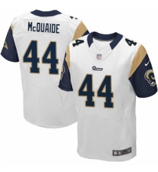 Men's Nike Los Angeles Rams #44 Jacob McQuaide White Vapor Untouchable Elite Player NFL Jersey