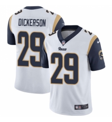 Men's Nike Los Angeles Rams #29 Eric Dickerson White Vapor Untouchable Limited Player NFL Jersey
