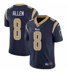 Youth Nike Los Angeles Rams #8 Brandon Allen Navy Blue Team Color Vapor Untouchable Limited Player NFL Jersey