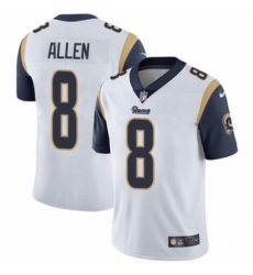 Youth Nike Los Angeles Rams #8 Brandon Allen White Vapor Untouchable Limited Player NFL Jersey
