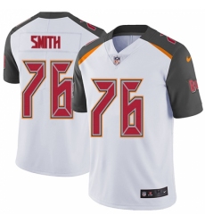 Youth Nike Tampa Bay Buccaneers #76 Donovan Smith White Vapor Untouchable Limited Player NFL Jersey