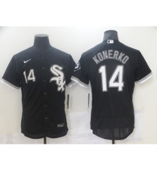 Men's Nike Chicago White Sox #14 Bill Melton Replica Black Alternate Jersey