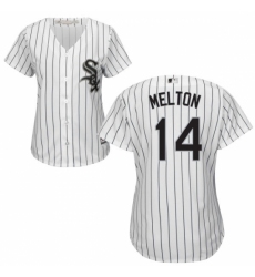 Women's Majestic Chicago White Sox #14 Bill Melton Replica White Home Cool Base MLB Jersey