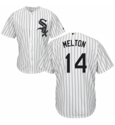 Youth Majestic Chicago White Sox #14 Bill Melton Replica White Home Cool Base MLB Jersey