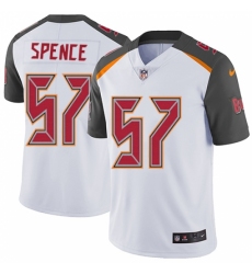 Men's Nike Tampa Bay Buccaneers #57 Noah Spence White Vapor Untouchable Limited Player NFL Jersey