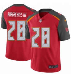 Youth Nike Tampa Bay Buccaneers #28 Vernon Hargreaves III Elite Red Team Color NFL Jersey