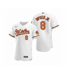 Men's Baltimore Orioles #8 Cal Ripken Jr. Nike White Authentic 2020 Home Jersey