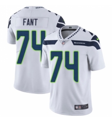 Youth Nike Seattle Seahawks #74 George Fant Elite White NFL Jersey