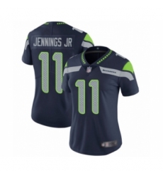 Women's Seattle Seahawks #11 Gary Jennings Jr. Navy Blue Team Color Vapor Untouchable Limited Player Football Jersey