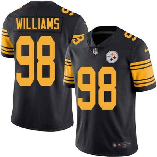 Youth Nike Pittsburgh Steelers #98 Vince Williams Limited Black Rush Vapor Untouchable NFL Jersey Youth Nike Pittsburgh Steelers #98 Vince Williams Limited Black Rush Vapor Untouchable NFL Jersey