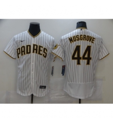 Men's Nike San Diego Padres #44 Joe Musgrove White Collection Baseball Player Jersey