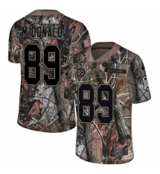 Men's Nike Pittsburgh Steelers #89 Vance McDonald Camo Rush Realtree Limited NFL Jersey