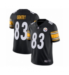 Men's Pittsburgh Steelers #83 Zach Gentry Black Team Color Vapor Untouchable Limited Player Football Jersey