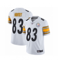 Men's Pittsburgh Steelers #83 Zach Gentry White Vapor Untouchable Limited Player Football Jersey