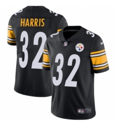 Men's Nike Pittsburgh Steelers #32 Franco Harris Black Team Color Vapor Untouchable Limited Player NFL Jersey
