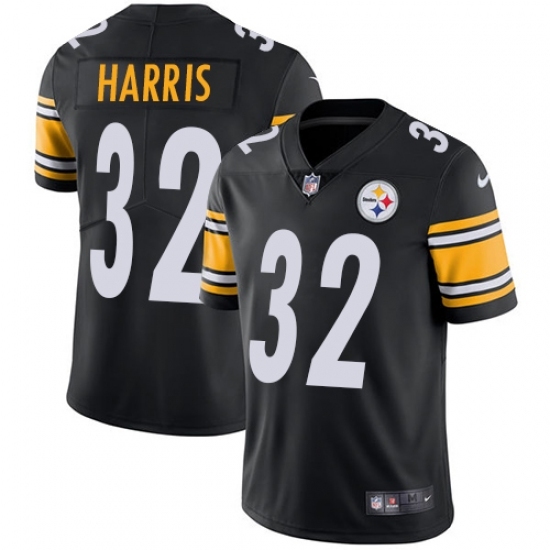 Men's Nike Pittsburgh Steelers #32 Franco Harris Black Team Color Vapor Untouchable Limited Player NFL Jersey Men's Nike Pittsburgh Steelers #32 Franco Harris Black Team Color Vapor Untouchable Limited Player NFL Jersey