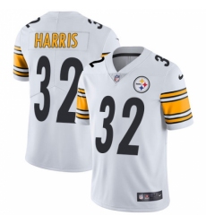 Men's Nike Pittsburgh Steelers #32 Franco Harris White Vapor Untouchable Limited Player NFL Jersey