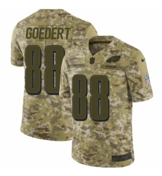 Youth Nike Philadelphia Eagles #88 Dallas Goedert Limited Camo 2018 Salute to Service NFL Jersey