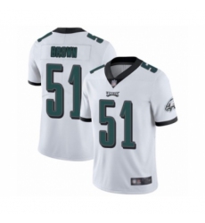 Men's Philadelphia Eagles #51 Zach Brown White Vapor Untouchable Limited Player Football Jersey