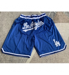 Men's Los Angeles Dodgers blue pocket Shorts