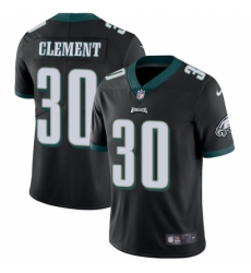 Men's Nike Philadelphia Eagles #30 Corey Clement Black Alternate Vapor Untouchable Limited Player NFL Jersey