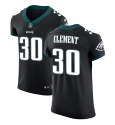 Men's Nike Philadelphia Eagles #30 Corey Clement Black Vapor Untouchable Elite Player NFL Jersey