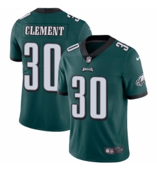 Youth Nike Philadelphia Eagles #30 Corey Clement Midnight Green Team Color Vapor Untouchable Limited Player NFL Jersey