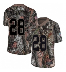 Men's Nike Philadelphia Eagles #28 Wendell Smallwood Camo Rush Realtree Limited NFL Jersey