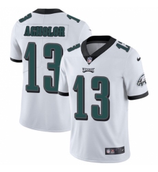 Youth Nike Philadelphia Eagles #13 Nelson Agholor White Vapor Untouchable Limited Player NFL Jersey