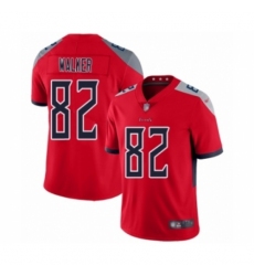 Youth Tennessee Titans #82 Delanie Walker Limited Red Inverted Legend Football Jersey