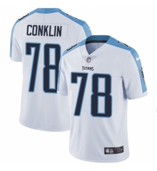Youth Nike Tennessee Titans #78 Jack Conklin White Vapor Untouchable Limited Player NFL Jersey
