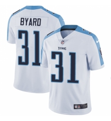 Men's Nike Tennessee Titans #31 Kevin Byard White Vapor Untouchable Limited Player NFL Jersey