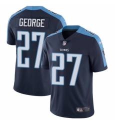 Youth Nike Tennessee Titans #27 Eddie George Navy Blue Alternate Vapor Untouchable Limited Player NFL Jersey