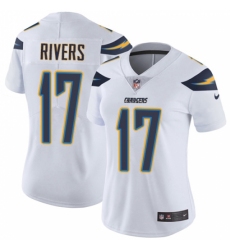 Women's Nike Los Angeles Chargers #17 Philip Rivers Elite White NFL Jersey