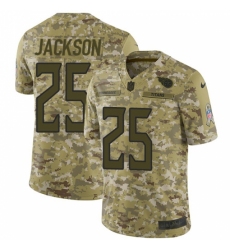 Youth Nike Tennessee Titans #25 Adoree' Jackson Limited Camo 2018 Salute to Service NFL Jersey