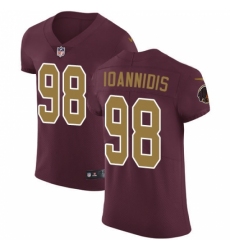 Men's Nike Washington Redskins #98 Matt Ioannidis Burgundy Red Alternate Vapor Untouchable Elite Player NFL Jersey