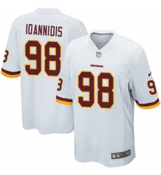 Men's Nike Washington Redskins #98 Matt Ioannidis Game White NFL Jersey